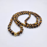 Tiger's Eye mala necklace - 108 8mm beads