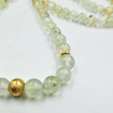 Prehnite mala necklace - 108 8mm beads