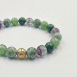 Bracelet ARTHRITE en Turquoise, Jade, Malachite, Fluorite
