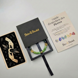 Bracelet Sagittaire Année 2026 en Jade, Citrine et Labradorite