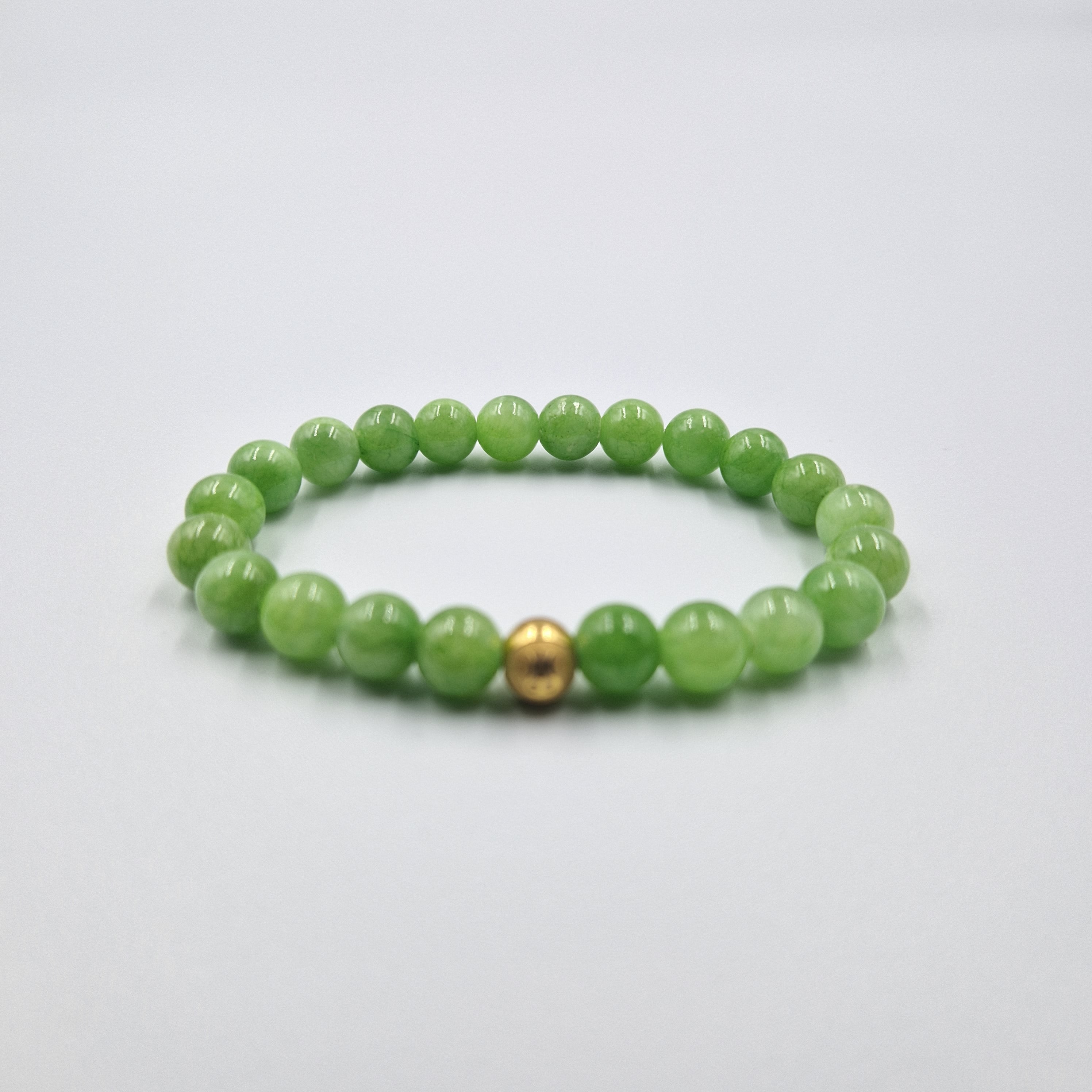 Bracelet en Jade vert